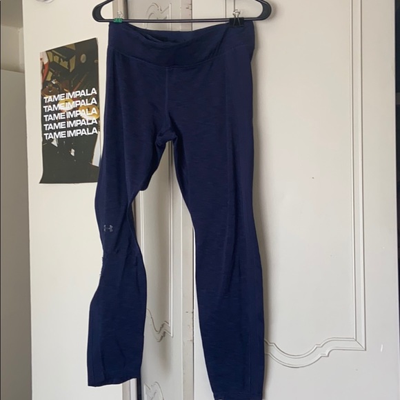 Navy Blue Under Armour Leggings - Picture 1 of 2